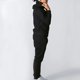 thumbnail image 5 of Hombres Casual Espesar Sudadera con capucha Deportes sólidos Al aire libre Cremallera Montañismo Sudadera Traje Pompotops oipoqjl29380, 5 of 5