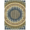 thumbnail image 2 of Addison Rugs Chantille Indoor/Outdoor Transitional Geometric Olive Machine Washable Rectangle Rug, 8' x 10', 2 of 8