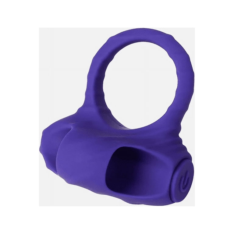 SKYN Dual Ring: Vibrating Ring and Sensual Massager, USB Rechargeable, 3  Speeds, Water Resistant, Purple
