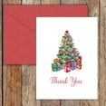 thumbnail image 2 of Paper Frenzy Christmas Tree Holiday Thank You Note Cards and Envelopes - 25 pack, 2 of 2