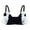 Black, variant on Hands Free Pumping Bra - Comfortable Breathable Nursing Bra U Shape Bra Extender Adjustable Straps Compatible with All Breast Pumps Easy to Clean for Postpartum Breastfeeding Use