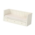 thumbnail image 4 of BELOVING 1/12 Maison de Poupée Lit Simple Miniature Mobilier Chambre pour Ameublement Bricolage Modèle Blanc, 4 of 10