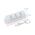 thumbnail image 3 of Keyboard Key Toy Button Keycap Fidget Keychain Decompression Toys(Light Green), 3 of 7