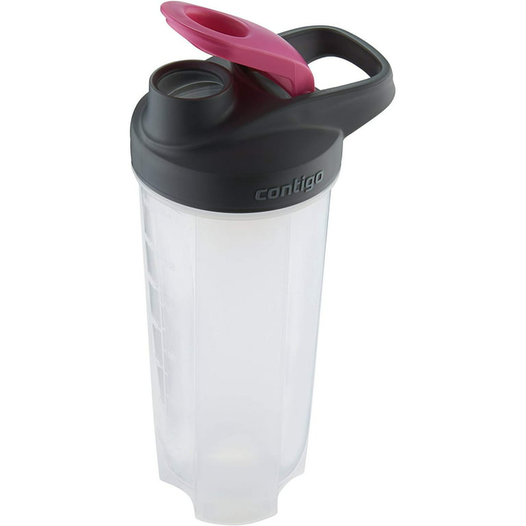  MIXT Energy Shaker Bottle, 16 oz. Shaker Bottle, BPA Free & Lid  Mixing Technology (16 oz, Black) : Health & Household