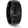 thumbnail image 5 of Chisel Stainless Steel Brushed Black IP-plated 8.2mm Band - Ring Size 7.0, 5 of 8