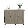 thumbnail image 6 of Sauder Storage Sewing and Craft Cart, Mystic Oak Finish, 6 of 14