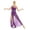 Purple, variant on iiniim Womens Lyrical Asymmetrical Mesh Split Dress Spaghetti Strap Leotard Dress Ballet Dance Costumes