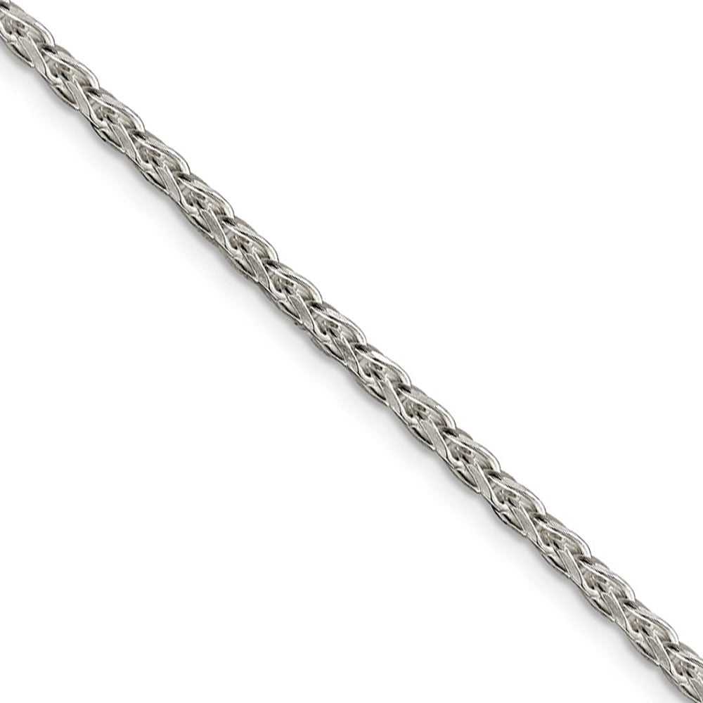 Finejewelers 18 Inch Sterling Silver 1.25mm Twisted Box Chain Necklace