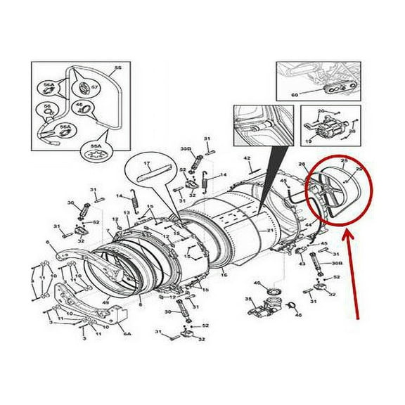 FRIGIDAIRE 134616701 BELT - OEM PART