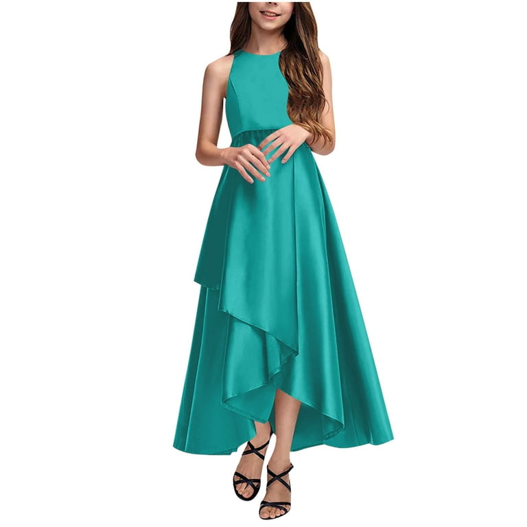 green emerald velvet dress Teal Chiffon Full Length Formal Dress with Sleeves Size 16W / Teal main image 0