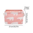 thumbnail image 2 of Mouliraty Foldable Storage Bin Closet Toy Box Container Organizer Fabric Basket, 2 of 3