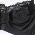 thumbnail image 4 of Amidoa Underwire Womens Bras Lace Black Large Bust Push-up Brasiers Lingerie for Women L, 4 of 8