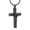 Black, variant on Crucifixion of Jesus Cremation Jewelry for Ashes Urn Necklace Lockets for Human Ashes Pet Ashes Pendent for Ashes and Chain
