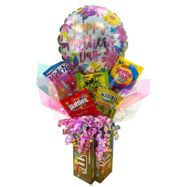 Mother's Day All Edible M&M's Assortment Candy Blossom Gift Bouquet