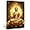 Golden Buddha Statue Sitting on Lotus Picture - 3, variant on ZHONGYUTONG Golden Buddha Painting Buddha Statue Sitting on Lotus Flower Wall Art Zen Picture Meditation Canvas Artwork Spa Prints for Spiritual Buddhism Prayer Room (12.00" x 18.00")