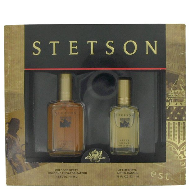 STETSON by Coty Gift Set 1.5 oz Cologne + .75 oz After ShaveMen
