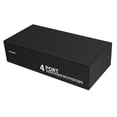 thumbnail image 1 of 4-Way AV Splitter 1 in 4 Out Composite AV Splitter 1X4 Video Audio Splitter Distributor for DVD C- US Plug, 1 of 5
