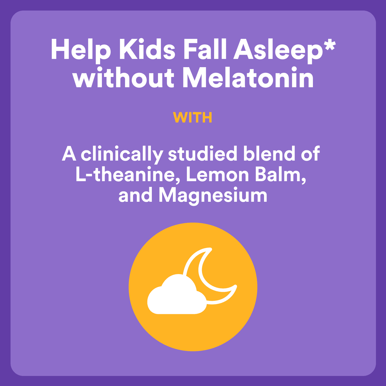 SmartyPants Kids Sleep with Zero Melatonin Gummies, 60 Ct