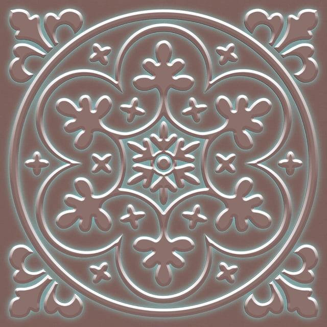 Adhesivos SVNOOC para azulejos de pared, despegar y pegar, diseño floral en relieve