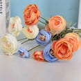 thumbnail image 4 of Visland 5PCS Artificial Flowers Fake Peony Silk Flowers Arrangements Faux Realistic Bouquet for Wedding Decoration Home Table Centerpiece, 4 of 5