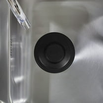 Beaupretty Sink Plug Stopper Kitchen Sink Drain Cover Rubber Black with Sleek Design and Practical Use