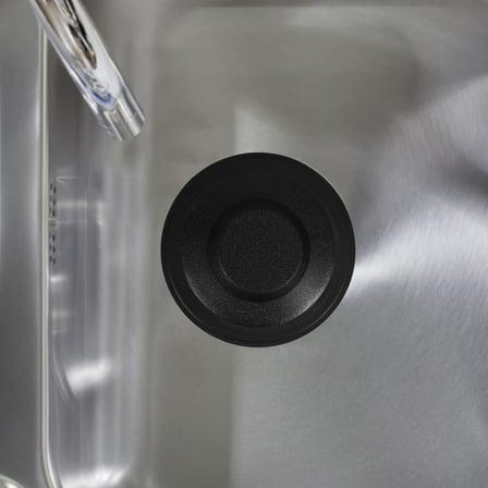 Beaupretty Sink Plug Stopper Kitchen Sink Drain Cover Rubber Black with Sleek Design and Practical Use