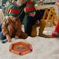 thumbnail image 4 of LEEYNEER Shut The Box Game for 6 Player with 12+4 Dice - Colorful 6 Sided Wooden Board Math Number Games for Kids Adults Families Party Club (Instructions Included), 4 of 8