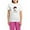With Pink Pant, variant on CafePress - Cheeky Monkey Women's Light Pajamas - Women's Short Sleeve Print T-Shirt and Pants Light Cotton Pajama Set