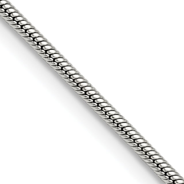 Pendentif pendentif Chaîne de Serpent en Acier Inoxydable de 2 Mm 18 Pouces
