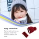 thumbnail image 5 of Jumpingount Gorros de invierno para mujer, gorros con pompones, gorro grueso, conjunto de bufanda, pañuelo de punto de ganchillo para otoño, cuello Type3 NO3 Jumpingount AP010453-05, 5 of 6