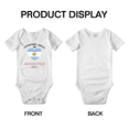 thumbnail image 3 of Everyone Loves an Argentine Girl Baby Bodysuits Newborn Clothes (White, 0-3 Months), 3 of 5