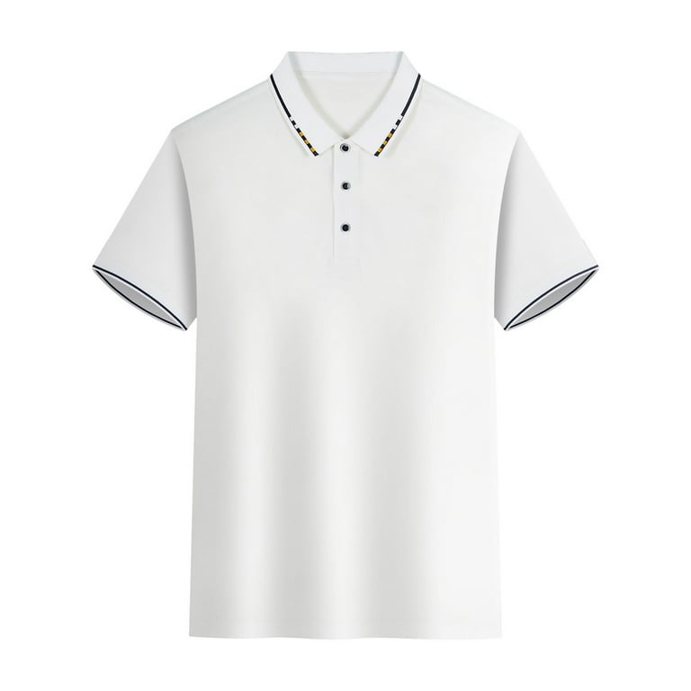 VSSSJ Shirts for Men Slim Fit Solid Color Short Sleeve Button