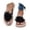 Black, variant on ibiyuan Cushioned Flip Flops Women Black Thong Sandals Non- Thick Sole Womens House Slippers Lightweight Shower Shoes Women