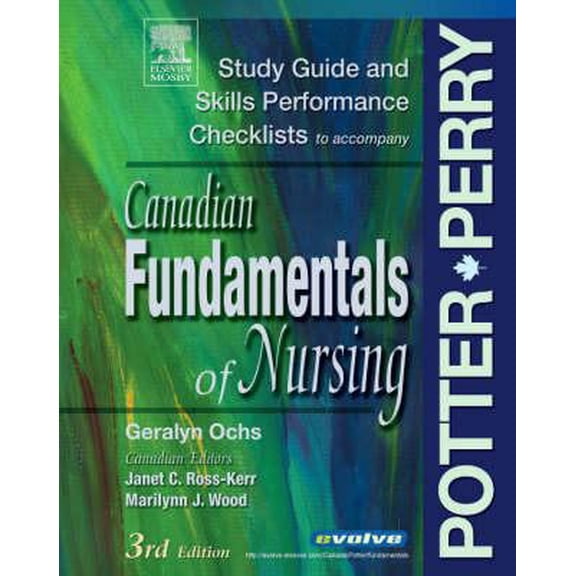 Pre-Owned Study Guide to Accompany Canadian Fundamentals of Nursing (Paperback) 0779699661 9780779699667