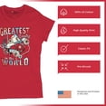 thumbnail image 6 of Greatest Country in the World T-Shirt Cowgirl Cowboy Girlfriend Southwest Rodeo Country Western Rancher Women's Tee, 6 of 7