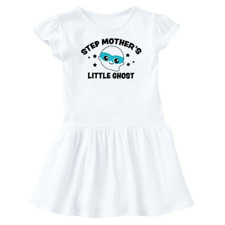 

Inktastic Cute Step Mother s Little Ghost with Stars Gift Baby Girl Dress