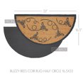 thumbnail image 4 of VHC Brands Buzzy Bees Coir Rug Half Circle 16.5x33, 4 of 5
