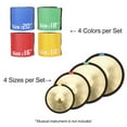 thumbnail image 3 of Set of 4 Drum Cymbal Mute Belts - Hi-Hat Elastic Ring Circle Drum Practice Silencers for 14inch, 16inch, 18inch, 20inch Drums, 3 of 7