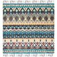 thumbnail image 6 of SAFAVIEH Aspen Cenric Southwestern Wool Runner Rug, Blue/Red, 2'3" x 11', 6 of 9