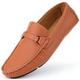 thumbnail image 2 of Mio Marino Men's Casually Suave Leather Penny Loafers, 2 of 6