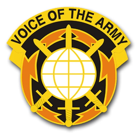 3.8 Inch 9th Signal Command Unit Crest Vinyl Transfer Decal