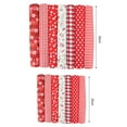 thumbnail image 3 of Cheers.US 7Pcs/Set Bright-colored Fabric Printed Bundle Squares Floral Patchwork Sewing Quilting Bundles Fabric for DIY Scrapbook Craft Making, 3 of 8