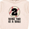 thumbnail image 3 of Inktastic 2nd Birthday Baseball 2 Year Old Boy Toddler Hoodie, 3 of 4