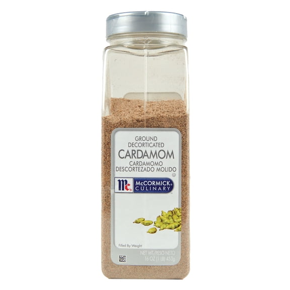 McCormick Culinary Kosher Ground Decorticated Cardamom, 16.0 oz Bottle