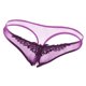 thumbnail image 5 of Calzoncillos de mujer Bragas transparentes de encaje Correas G Bragas Atractiva Púrpura Yuyangstore Bragas de tanga de encaje para mujer, 5 of 8