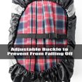 thumbnail image 4 of Funda reflectante negra para mochila - Funda impermeable para lluvia, 4 of 5