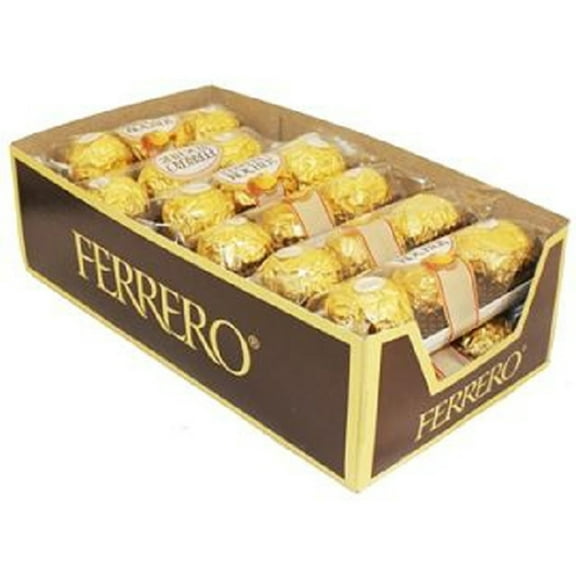 Ferrero Rocher Hazelnut Chocolates King Size 12 Count - 1.3 oz
