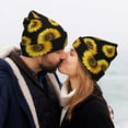 thumbnail image 5 of Kdxio Sunflower (2) Winter Beanie for Men Women Beanie Knit Hat Cuffed Cap Beanie Knit Chunky Snow Cap, 5 of 6