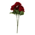 thumbnail image 2 of Cabezas de flores artificiales Macarena para boda decoración de muebles bricolaje hogar rojo, 2 of 8
