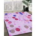 thumbnail image 3 of Ahgly Company Machine Washable Indoor Rectangle Transitional Orchid Purple Area Rugs, 8' x 10', 3 of 7
